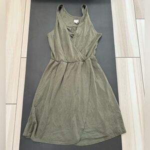 A New Day Olive Green Midi Dress